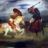 Combat de chevaliers dans la campagne, (1824) Eugène DELACROIX  (1798-1863) Eugène Delacroix [Public domain], via Wikimedia Commons